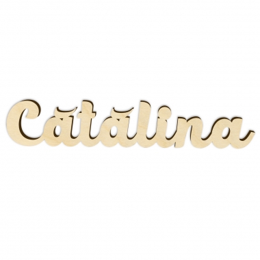 Decor nume Catalina debitat laser